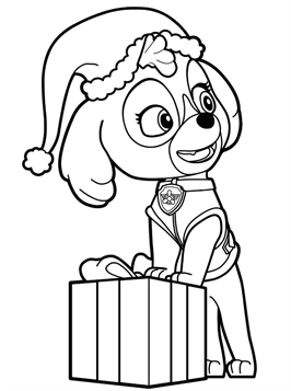 Voorstel Indica paradijs Kids-n-fun.com | 15 coloring pages of Paw Patrol Christmas