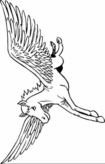 Kids-n-fun.com | 7 coloring pages of Pegasus