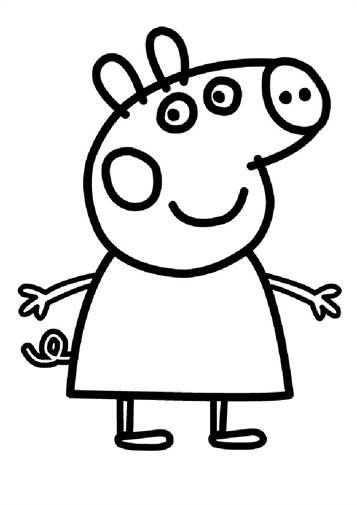 Kids N Fun Com 20 Coloring Pages Of Peppa Pig