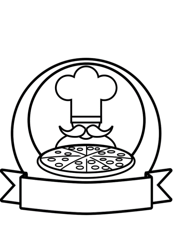 Coloring Pages For Kids Restaurant
