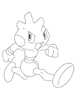 Hitmonlee Pokemon coloring page - Download, Print or Color Online for Free