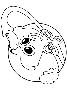 Coloring page Poppy Playtime : PJ Pug-a-Pillar & Bunzo Bunny 4