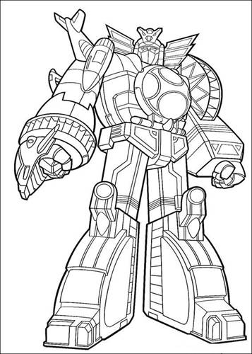 kidsnfun  111 coloring pages of power rangers