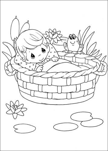 free coloring pages of precious moments