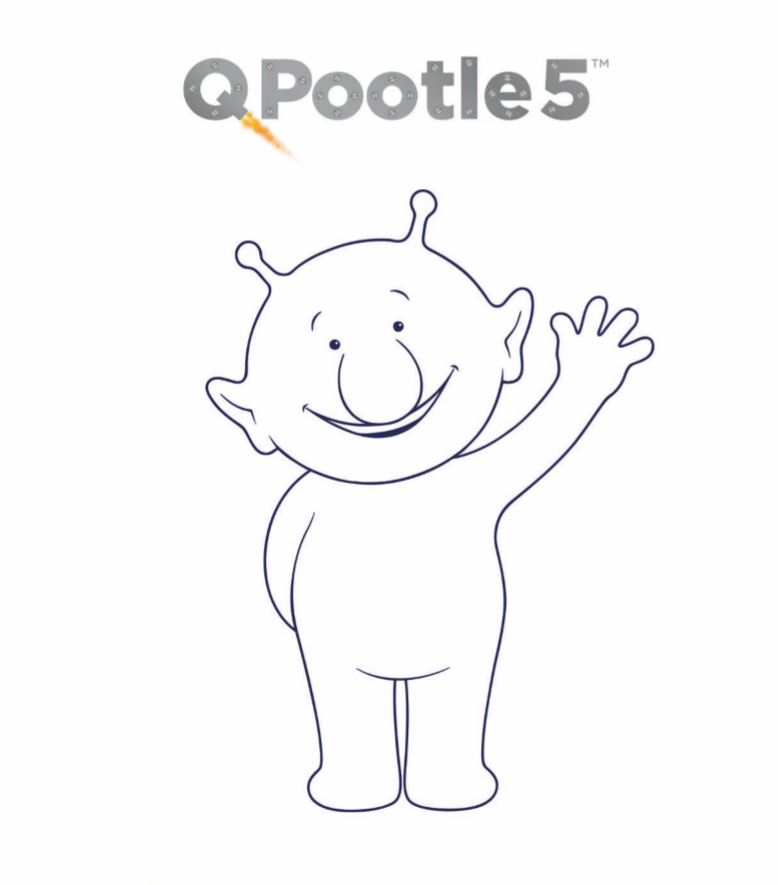 Kids n fun Coloring Page Q Pootle 5 Q pootle 5