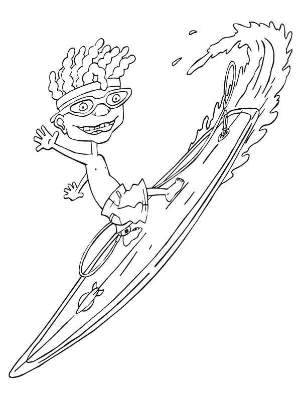 Kids-n-fun.com | Coloring page Rocket Power Rocket Power
