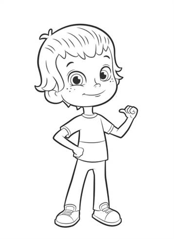 Kids-n-fun.com | 32 coloring pages of Rusty Rivets