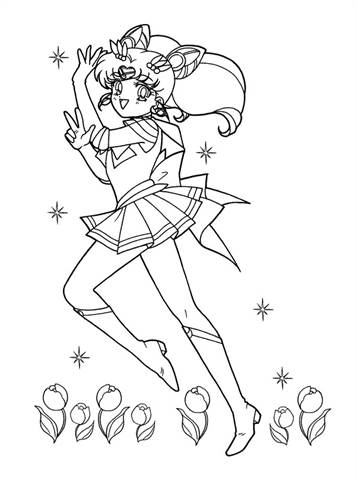 sailor neptune coloring pages