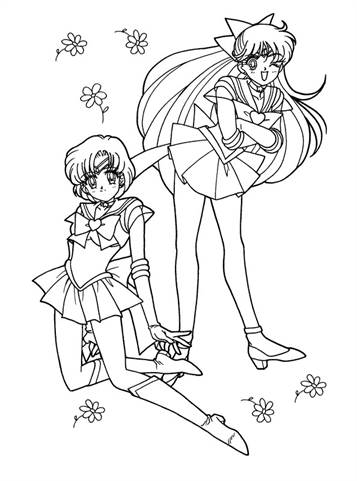 sailor neptune coloring pages