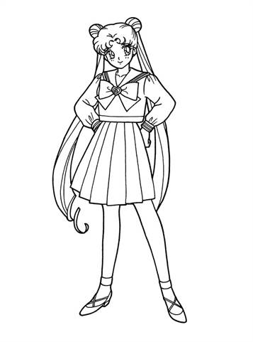 990 Collection Anime Coloring Pages Sailor Moon  HD