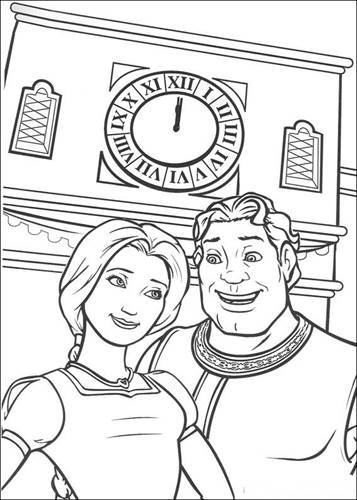 Featured image of post Shrek Coloring Pages For Kids