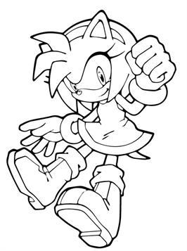 Sonic para colorir 10  Cartoon coloring pages, Animal coloring pages,  Coloring pages