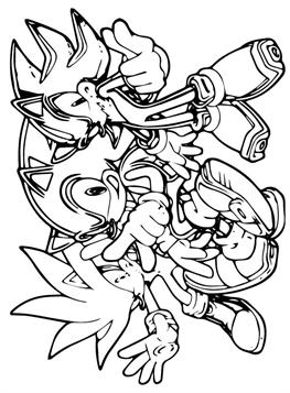 Sonic the Hedgehog coloring page - Drawing 1  Hedgehog colors, Mermaid  coloring pages, Super mario coloring pages