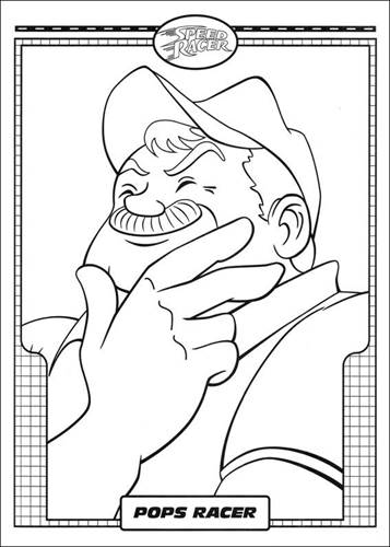 Free Speed Racer Coloring Pages - Colaboratory