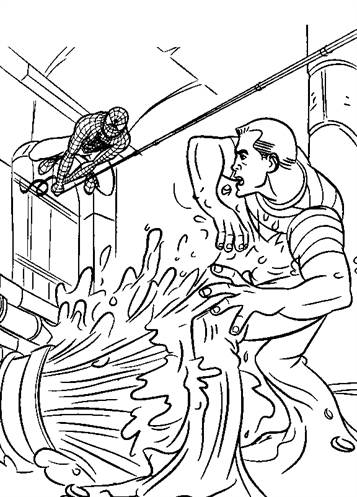 640 Spider Man Electro Coloring Pages  Free