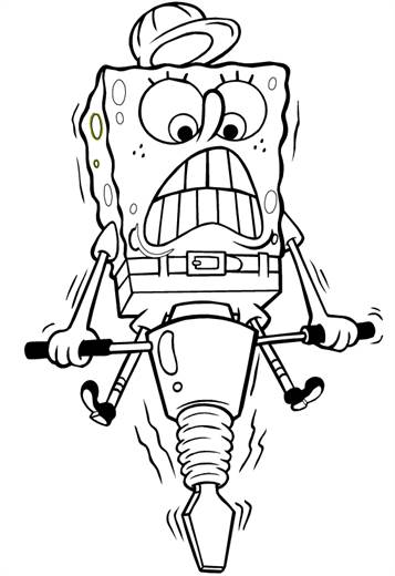 Free Printable Spongebob Squarepants Coloring Pages For Kids