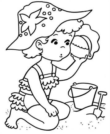 Kids-n-fun.com | 22 coloring pages of Beach