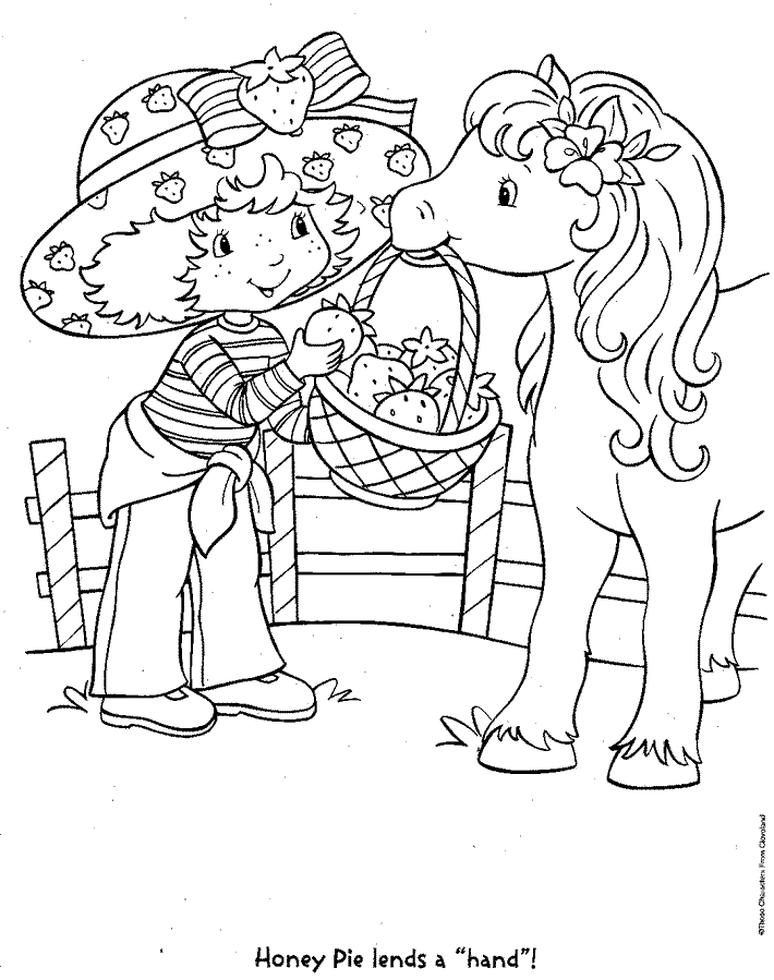 Kids-n-fun.com | Coloring page Strawberry Shortcake Strawberry Shortcake