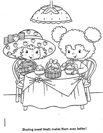 Strawberry Shortcake: Coloring Book