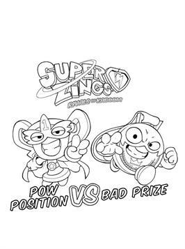 Coloring Pages Superthings Kazoom Kids - Superzings 8