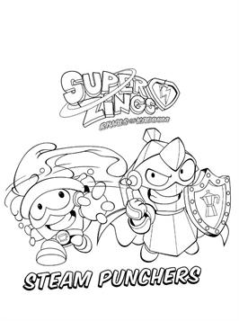 Coloring Pages Superthings Kazoom Kids - Superzings 8