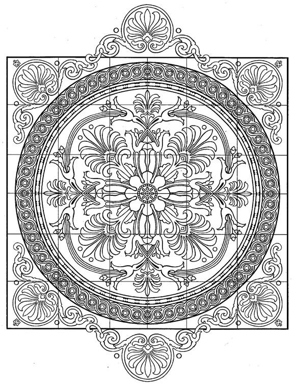 Kids-n-fun.com | 30 coloring pages of Tiles