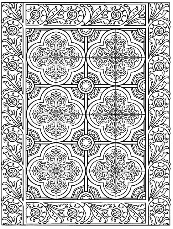 Kids-n-fun.com | 30 coloring pages of Tiles