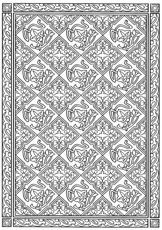Kids-n-fun.com | 30 coloring pages of Tiles