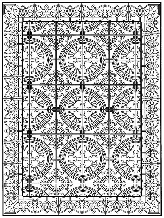 Kids-n-fun.com | 30 coloring pages of Tiles