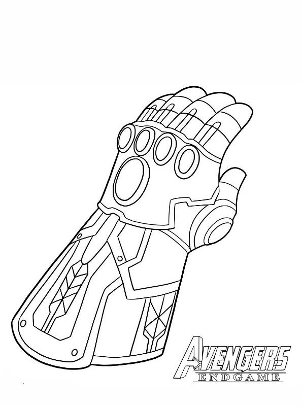 Kids-n-fun.com | Coloring page Thanos Thanos