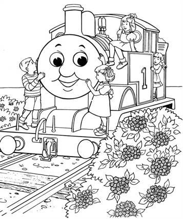 Download Kids N Fun Com 56 Coloring Pages Of Thomas The Train