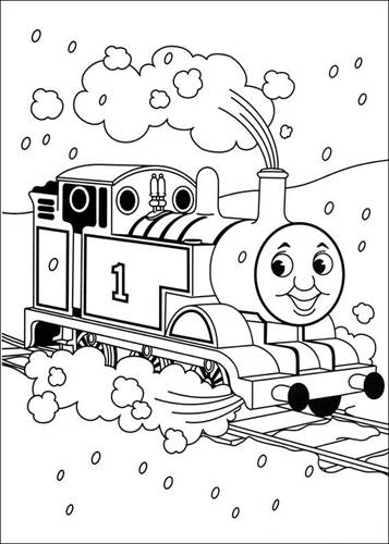 thomas the tank engine and coloring pages