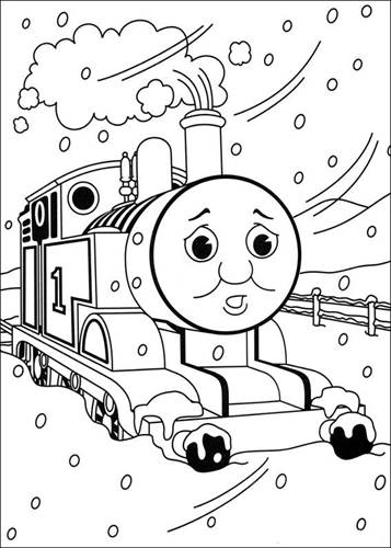 thomas the tank engine and coloring pages