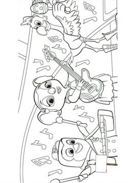 Kids N Fun Com 5 Coloring Pages Of Tots