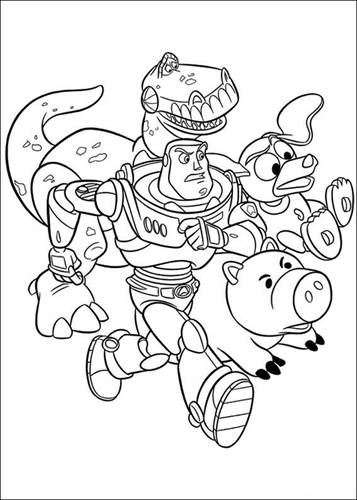 Kids-n-fun.com | 34 coloring pages of Toy Story 3