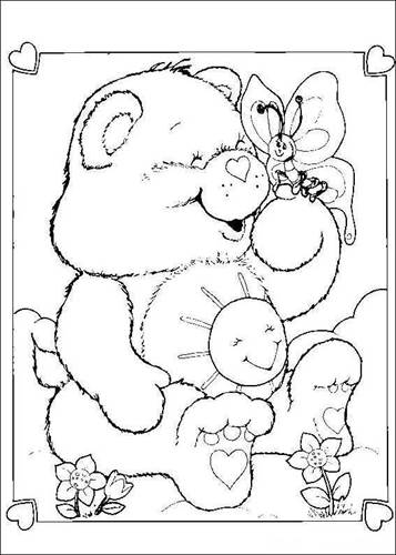 best care bear coloring pages