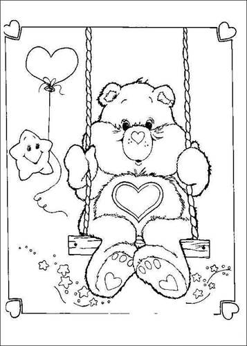 best care bear coloring pages