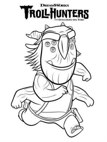 Trollhunters Coloring Book