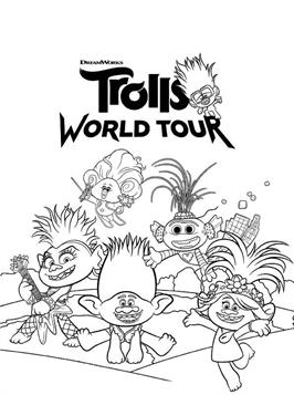 Free Printable Trolls 2 Queen Poppy Coloring Page  Poppy coloring page,  Monster coloring pages, Cartoon coloring pages