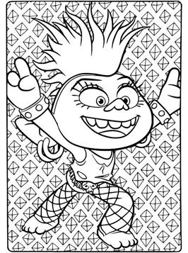 Kids N Fun Com 16 Coloring Pages Of Trolls World Tour