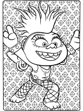 Download Kids-n-fun.com | 16 coloring pages of Trolls World Tour