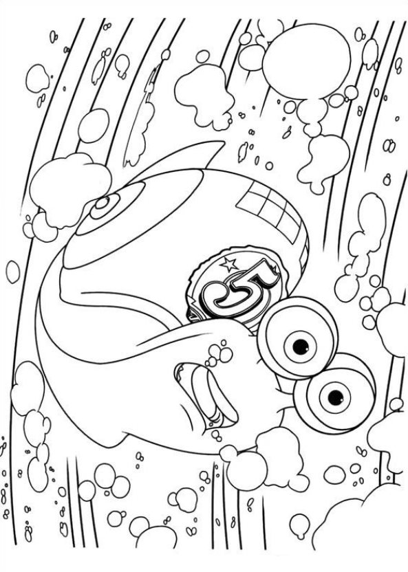 Kids-n-fun.com | 44 coloring pages of Turbo (Pixar)