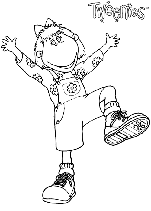 Kids-n-fun.com | 20 coloring pages of Tweenies