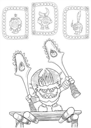 Kids N Fun Com Coloring Pages Of Moana