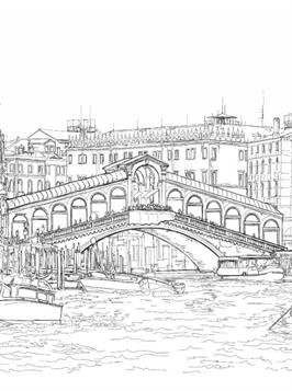 Dama Di Venezia coloring page Free Printable Coloring Pages