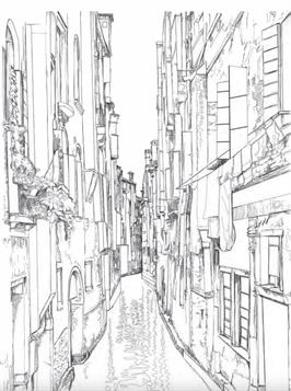 Dama Di Venezia coloring page  Free Printable Coloring Pages