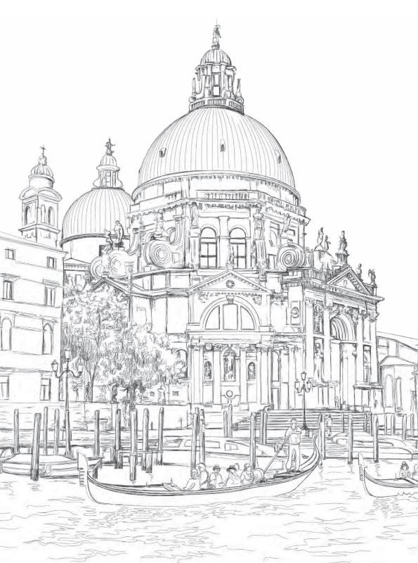 Kids-n-fun.com | Create personal coloring page of Venice coloring page