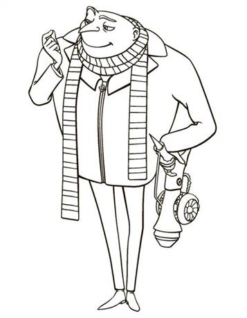 Kids-n-fun.com | 16 coloring pages of Despicable me