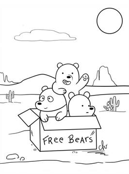 100  Bear Coloring Pages Colored Best