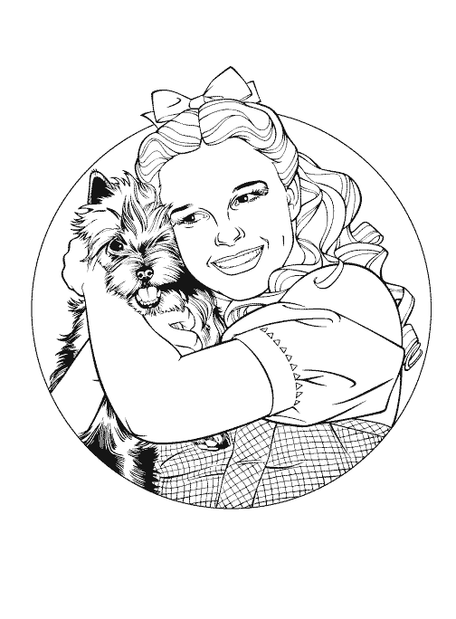  Wizard Of Oz Coloring Pictures 7